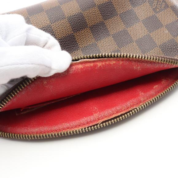 Louis Vuitton Bag GM Pouch Brown Damier Ebene Cosmetic Brown - Picture 7 of 7